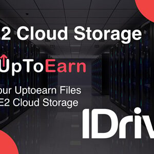 Idrive E2 Cloud Object Storage Add-on For UpToEarn