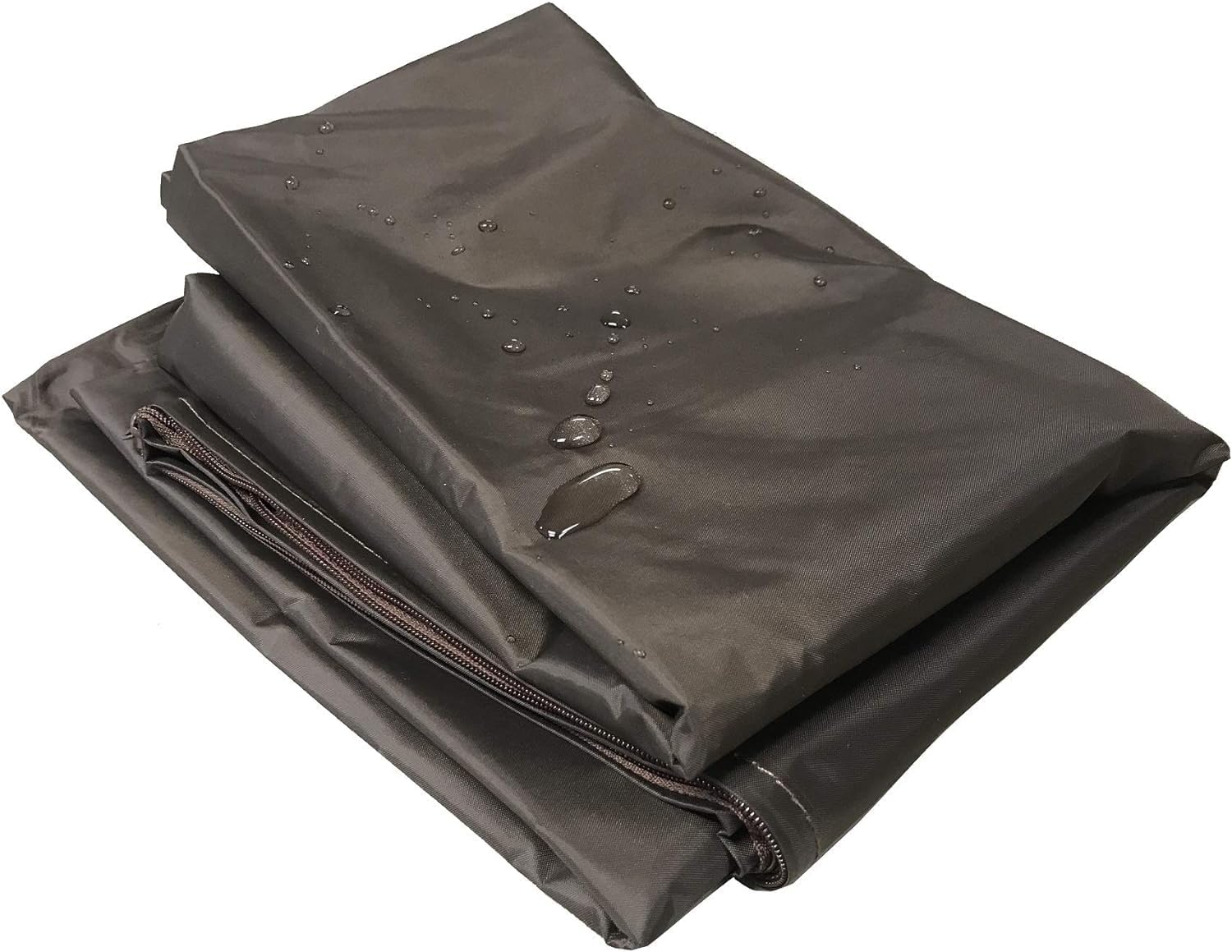 Dogbed4less DIY Pet Bed Pillow Brown Microsuede Duvet Cover and Waterproof Internal case for Dog at 41X27X4 Inch - Covers only