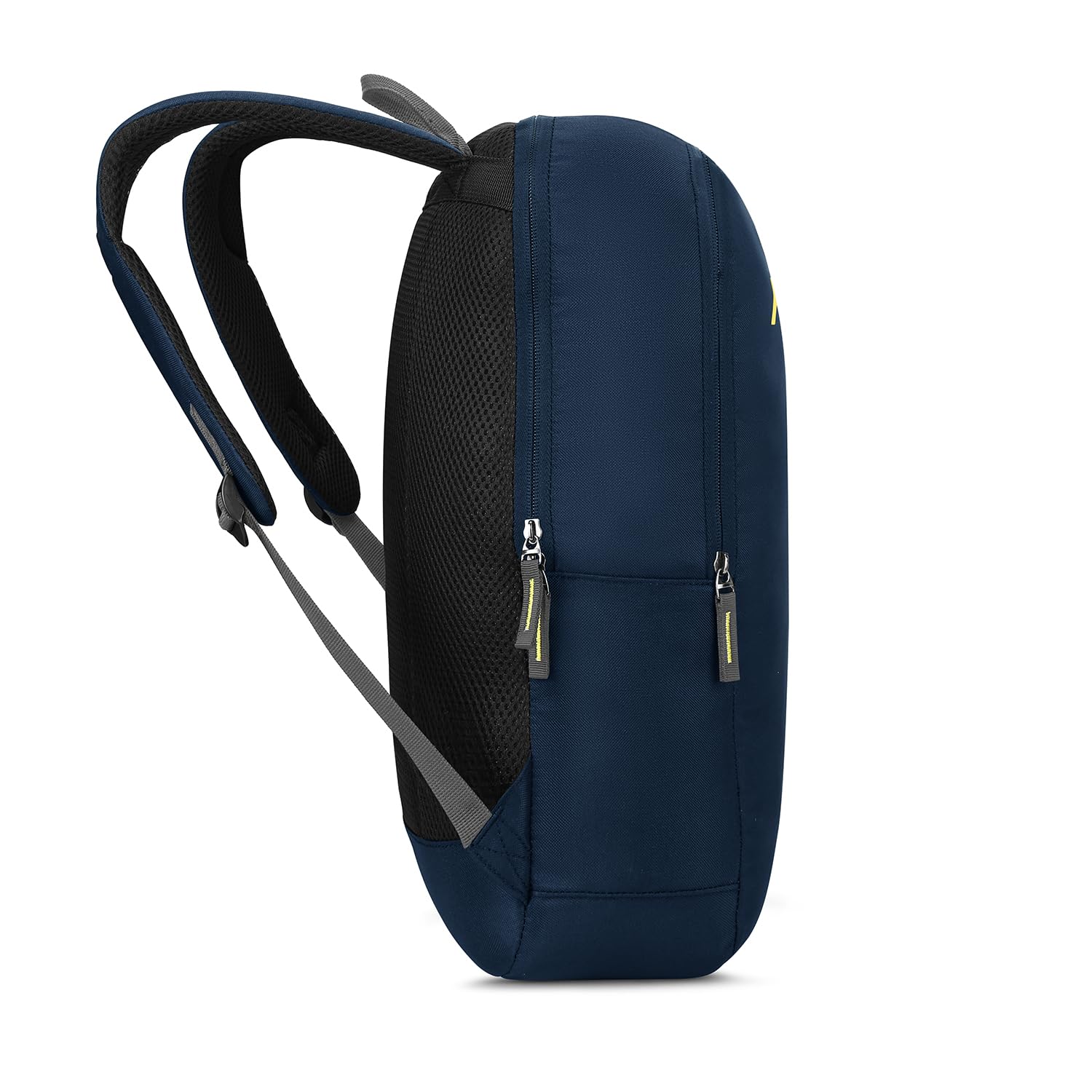 Nova 15L Laptop Backpack for Men & Women with Bottle Pocket | Padded Shoulder Straps, Multi Compartments | Travel & College Bag | Dark Blue