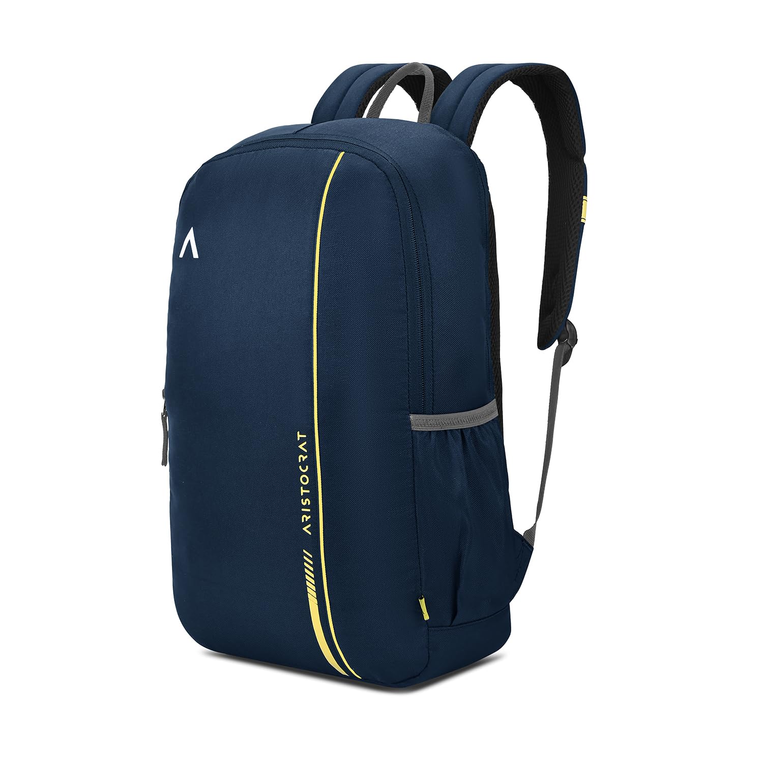 Nova 15L Laptop Backpack for Men & Women with Bottle Pocket | Padded Shoulder Straps, Multi Compartments | Travel & College Bag | Dark Blue
