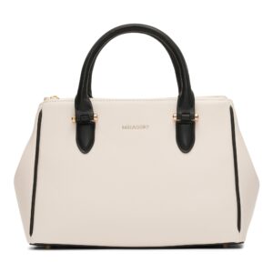 Miraggio Women Blair Top Handle Casual Handbag With Adjustable & Detachable Strap | Handbag, Cream
