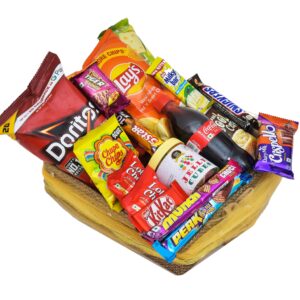 Food Essential Chocolate Gift Hamper Basket for Family/Friend/Corporate/Wedding/Diwali/Christmas/New Year/Bhai Dooj/Rakhi (All Occasions)