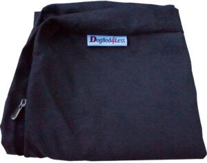 Dogbed4less Orthopedic Gel Memory Foam Pet Dog Bed, Waterproof Liner with External Microsuede Cover and Bonus Antislip Cover (Microsuede Espresso, 35"X20"X4" Inches)